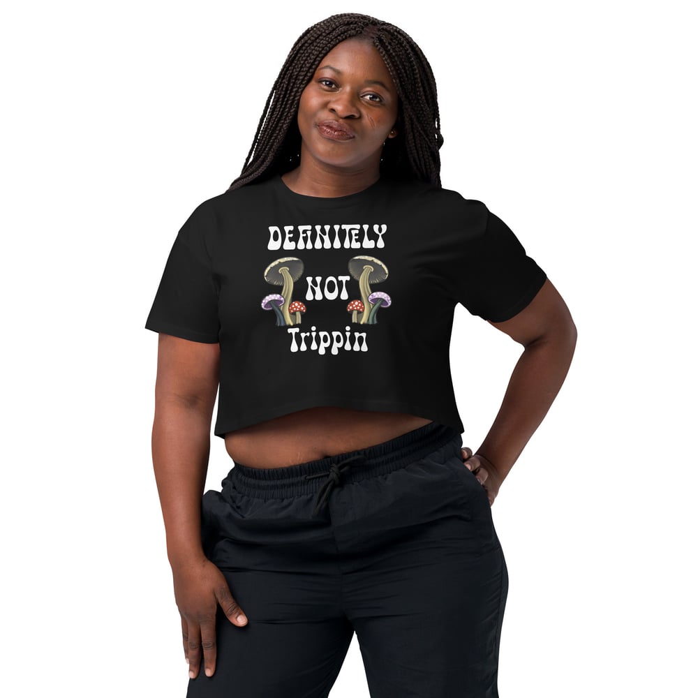  Not trippin Women’s crop top