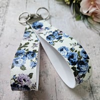 Image 3 of Floral Wristlet Keychain