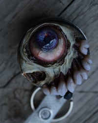 Image 7 of Undead Gaze Badge Reel Keychain