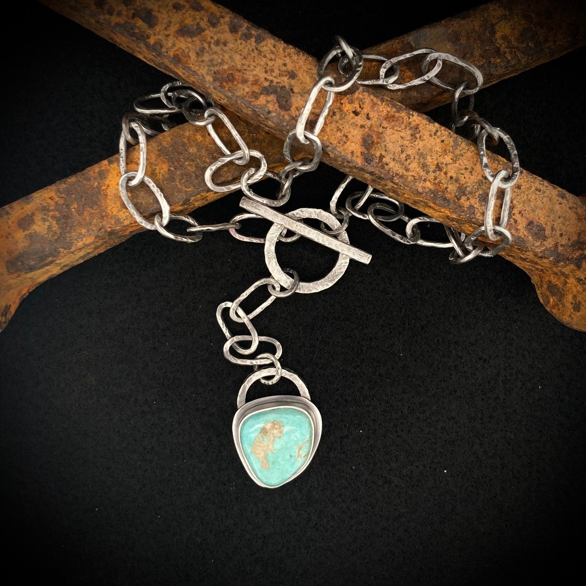 Blue Gem Turquoise Necklace 1