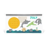 Image 8 of Dog & Frog 2026 Desktop calendar