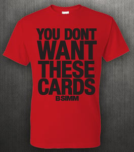 Image of You Dont Want These Cards (RED)