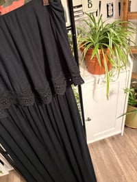 Image 2 of Forever 21 black strapless dress 