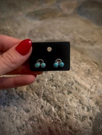 Sunrise Turquoise Studs