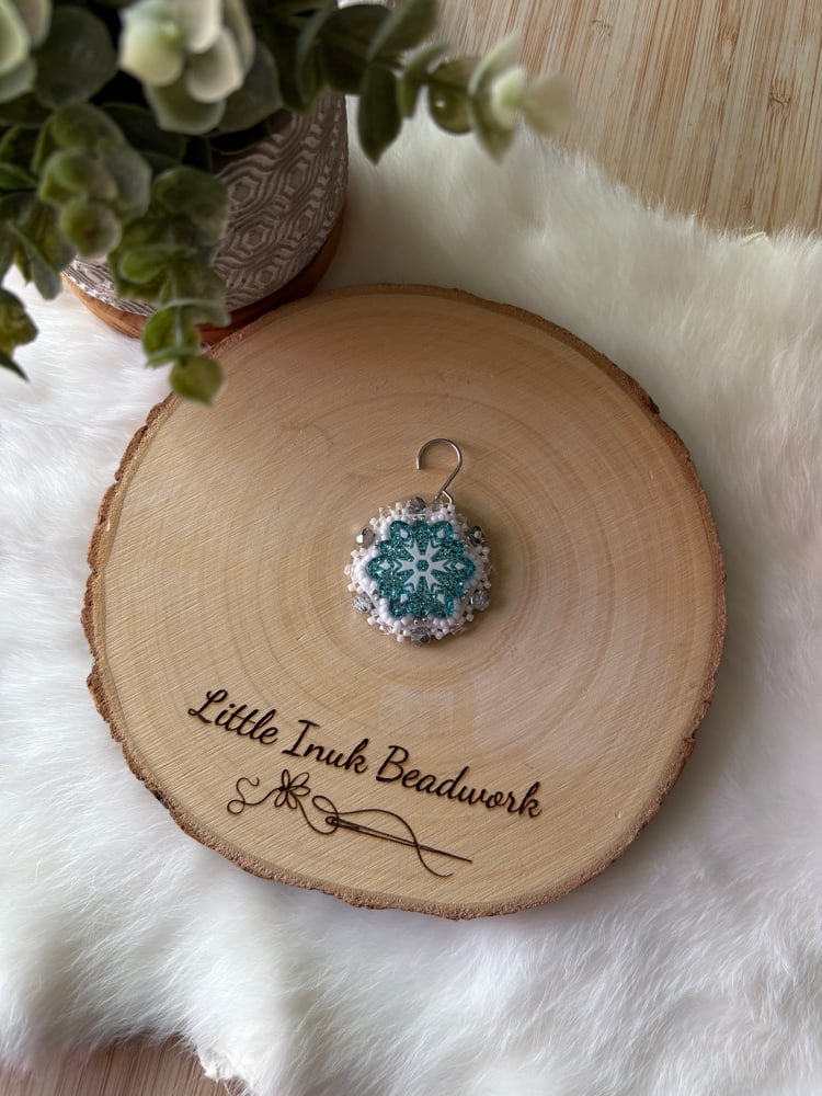 Image of Silver Snowflake Ornament