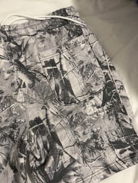 Image 3 of Vintage Volley Grey Camo Shorts