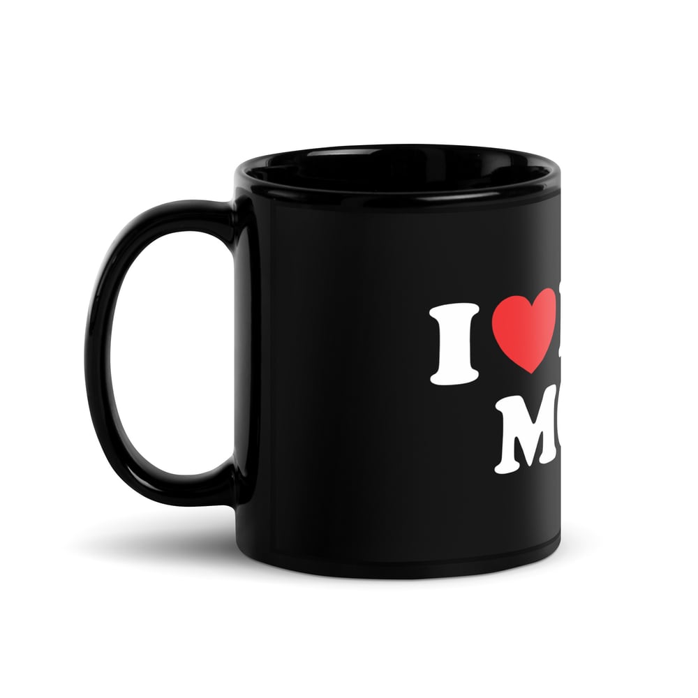 Image of I <3 DOPE MOMS BLK GLOSSY MUG