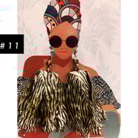 Image 5 of Tassel Diva long  Earring 