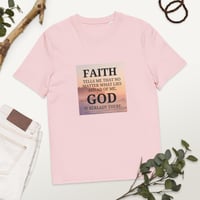 Image 8 of organic cotton t-shirt (Faith)