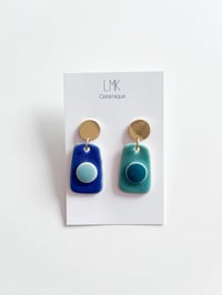 Paire de boucles d'oreilles QUARRA +