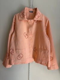 Image 1 of Salmon colored shirt (s/m)