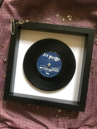 Image 10 of The Sex Pistols , framed original 7" vinyl records