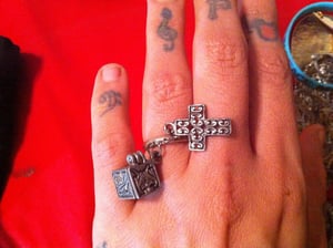 Image of Adjustable charm ring