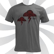 Image of DEATH STARSKY SHIRT -"Dirty Clouds"-