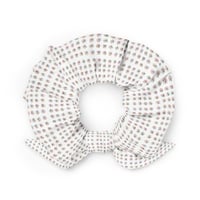 Image 1 of CONFETTI MINI DOUGHNUT WHITE SCRUNCHIE