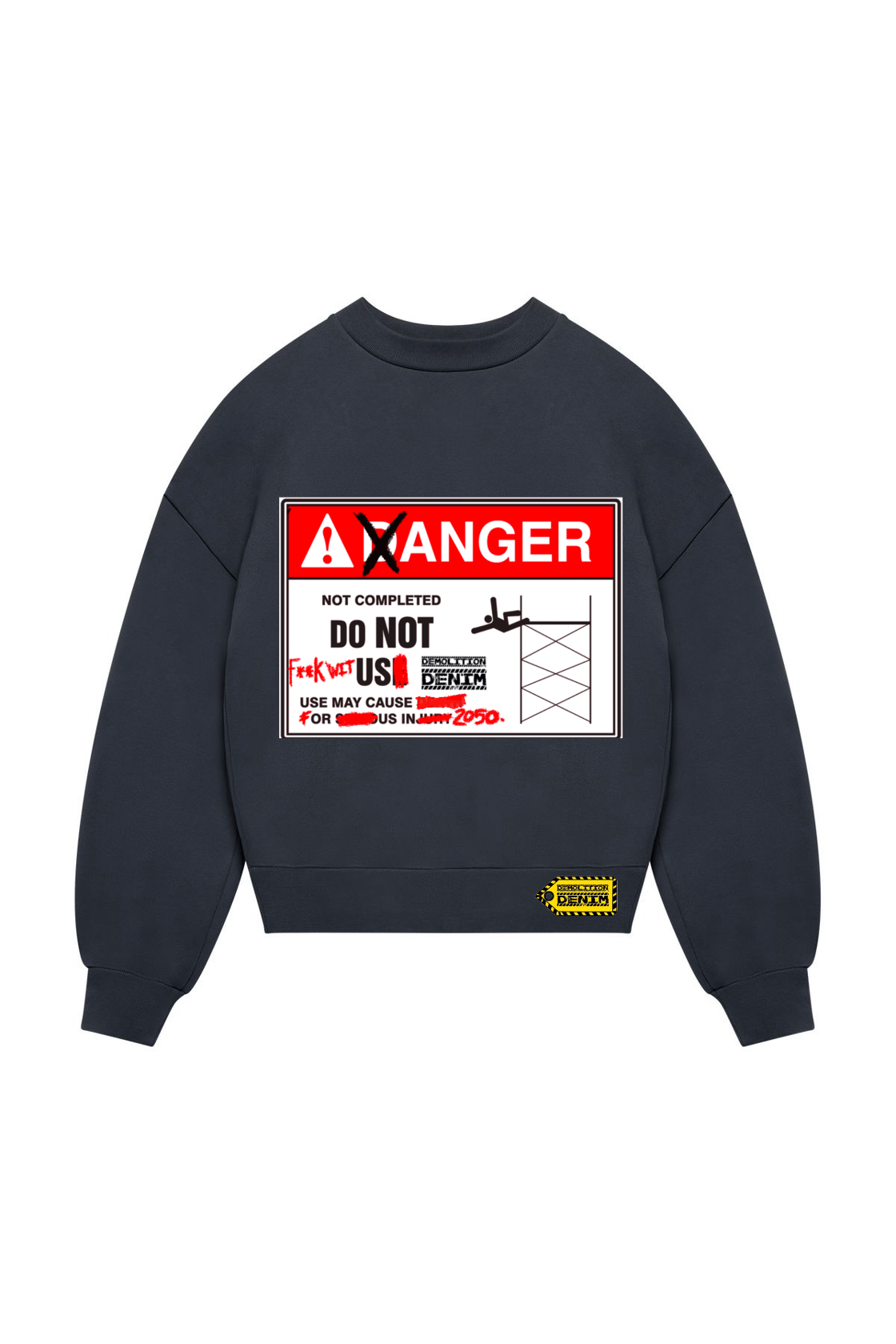 Image of DANGER ANGER CREWNECK 