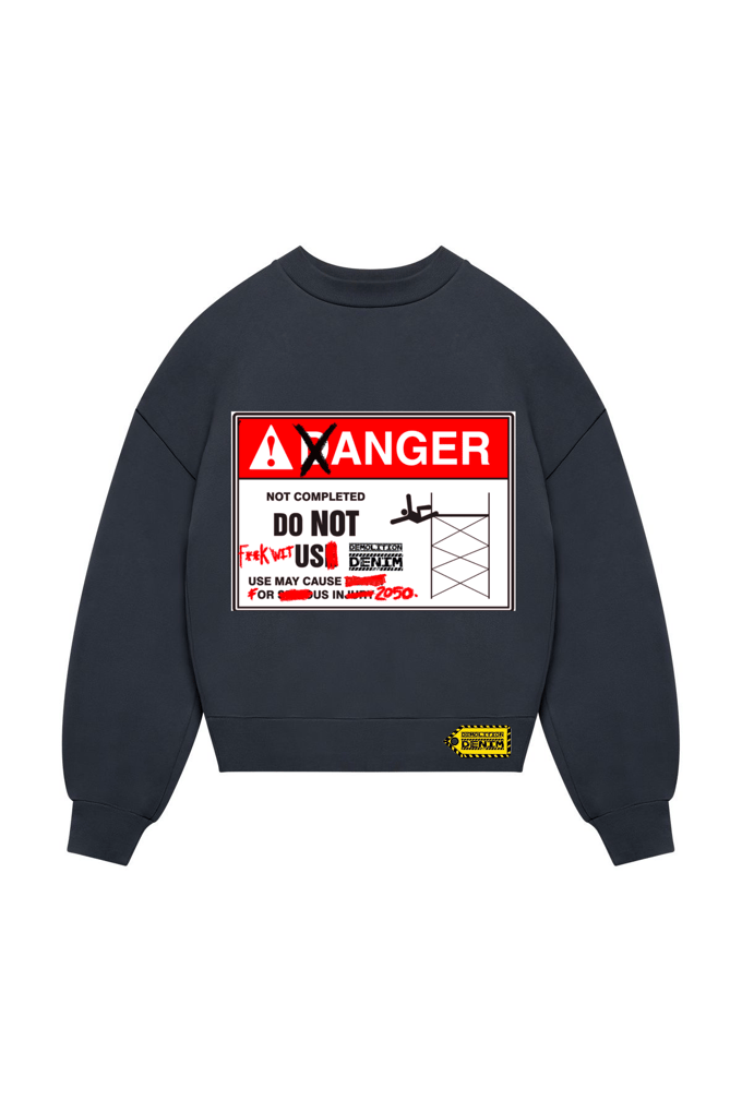Image of DANGER ANGER CREWNECK 