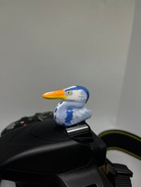 Image 1 of Great Blue Heron Hotshoe Cover