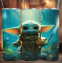 Baby yoda 20oz tumbler