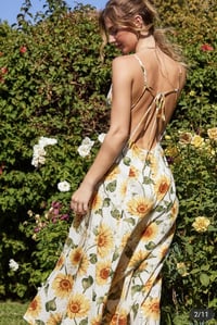 Image 2 of sunflower dress