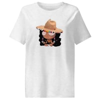 Image 8 of Logo Women’s organic ribbed neck t-shirt