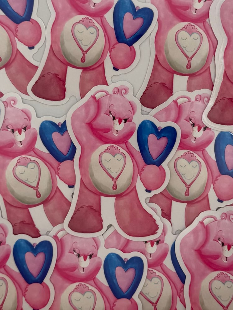 Image of Me Bear Clear Sticker 