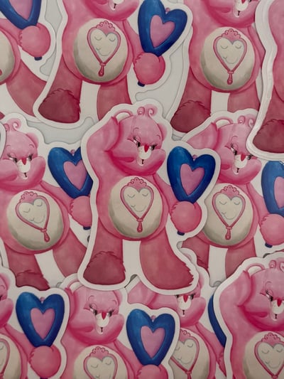 Image of Me Bear Clear Sticker 