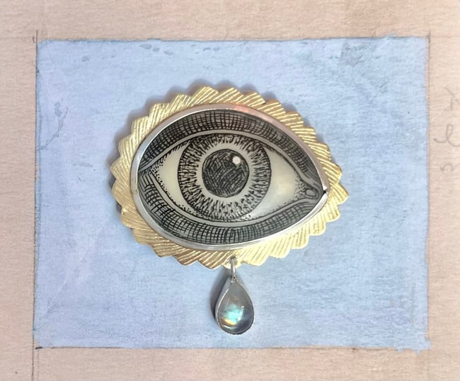SEE A NEW DAY BROOCH