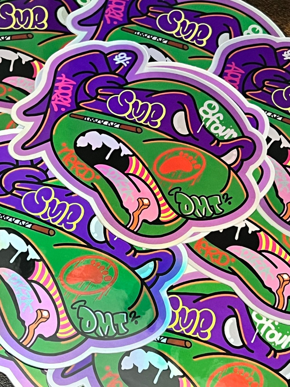 Holographic Donnie Stickers