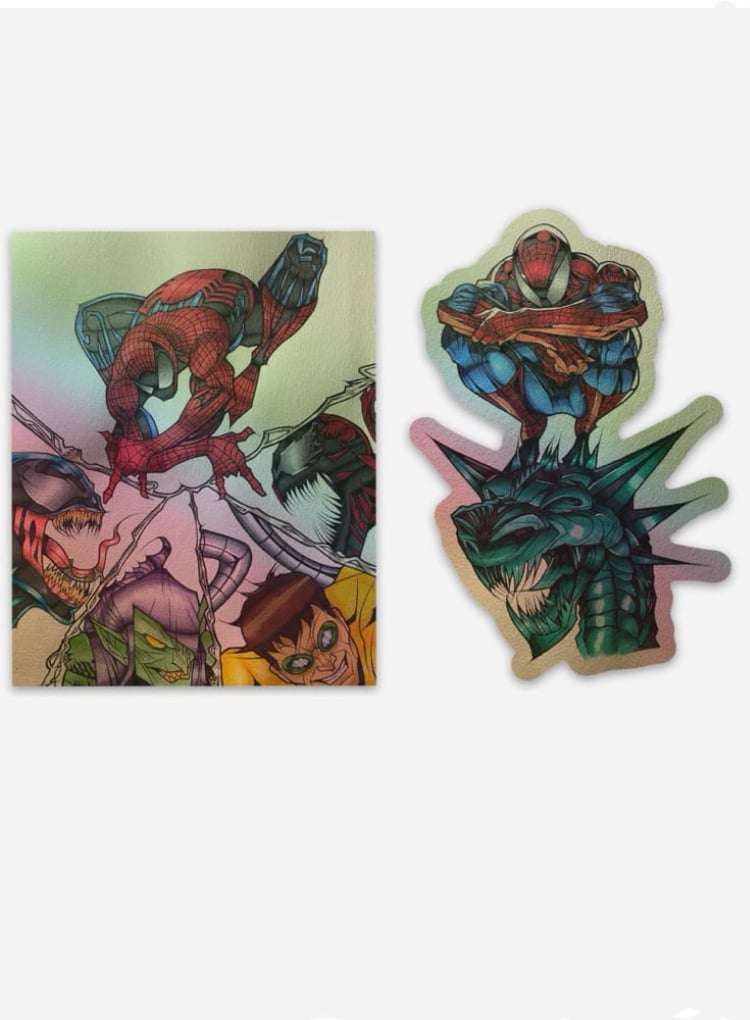 spidey sticker pack <3