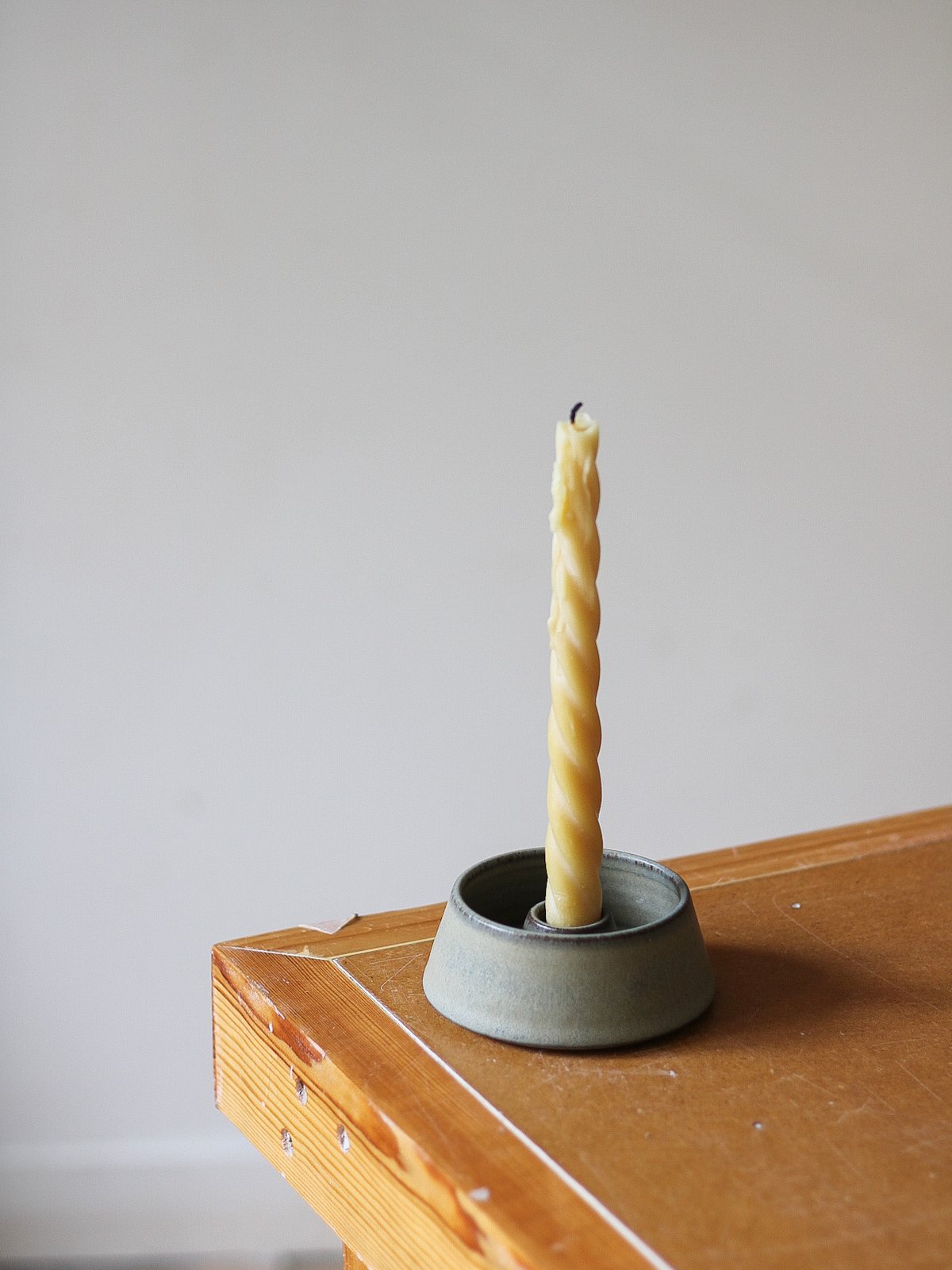 Image of candle holder in loch
