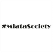 Image of #MiataSociety Sticker