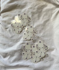 Image 2 of tabi cat angel sticker