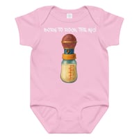 Image 6 of BORN TO ROCK THE MIC - ONESIE