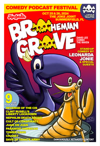 Image 2 of BROHEMIAN GROVE EVENT POSTER 2024 Comic Leonarda Jonie