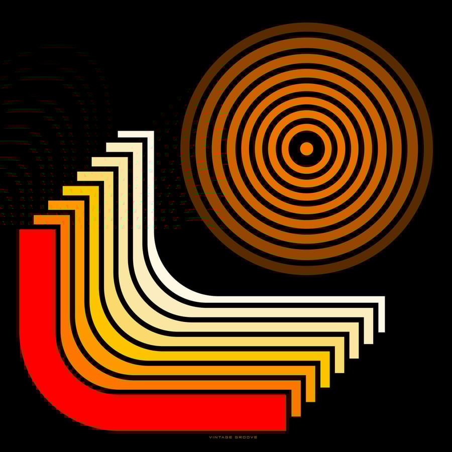 Image of 'Spin' 40x40cm Art Print Smooth 250gsm Matt Paper