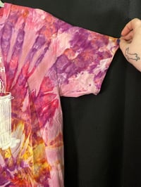 Image 3 of Large Live Fast Eat Trash Tie Dye Shirt 1