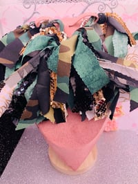 Image 2 of Camouflage  Hoop   Earrings