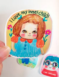 Image 3 of Inner-child sticker pack