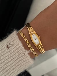 Image 1 of EXTREMELY RARE Dainty Pulsar By SEIKO Thin While Dial ✨NEW vintage ✨