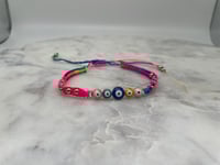 Image 2 of COLORFUL EYE BRACELETS multicolor2