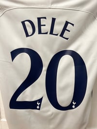Image 5 of Tottenham Hotspur “DELE 20” 2017/18 Home Shirt + UCL patches (M)