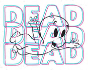 Image of "Dead" 8x10 Print