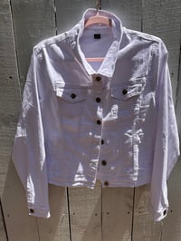 Image 3 of Granny Squares Denim Jacket