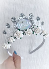 Image 1 of Silver Bride Tiara 