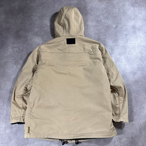 Image of Armani Jeans Multipocket Hooded Jacket, Size Large