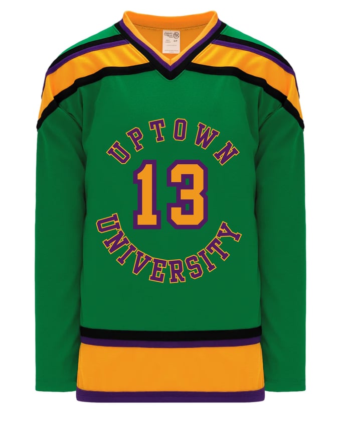 Image of Uptown University 13  (Purple, Green, & Gold)