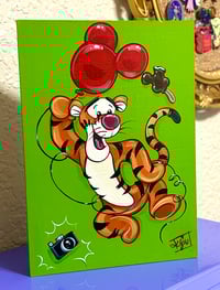 RTS Wood Panel Paint Sketch - Park Day T