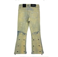 Image 2 of CUBAN LINK LIGHT KIDS STACKED RIVETS