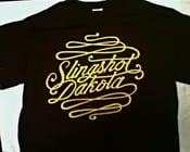Image of Slingshot Dakota "Script" T-Shirts and Tank Tops